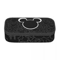 Ljojo Mickey Mouse Pen Case: Large Kawaii Storage Bag for Women Men