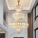 Ljojo Loft Apartment Villa Living Room Crystal Chandelier - Simple European Crystal Lamps