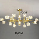 Crystal Chandelier Pendant Light by Ljojo - Luxury Living Room Ceiling Lamp Fixture