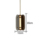 Ljojo Modern Acrylic Dining Room Chandelier | Nordic LED Pendant Lighting for Bedroom
