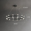 Ljojo LED Pendant Chandelier for Stylish Indoor Room Decor