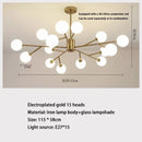 Nordic Parlor LED Pendant Light Magical Bean Design for Dining Room by Ljojo