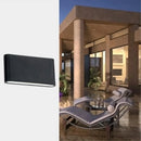 LED Waterproof Outdoor Wall Lamp Up Down Aluminum Porch Garden Lighting by Ljojo