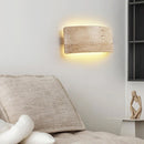 LED Natural Stone Wall Light Sconce for Bedroom by Ljojo