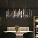 Ljojo LED Crystal Chandelier: Modern Luxury Tree Branch Design for Home Decor