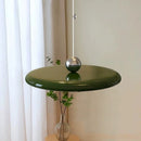 Ljojo Flying Saucer LED Pendant Lights Cream Chandelier Home Room Decoration French Minimalist Style