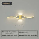Ljojo LED Long Strip Wall Sconce for Modern Home Decor and Illumination