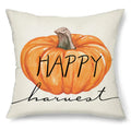 Harvest Pumpkin Truck Maple Leaf Pillow Case for Autumn Home Decor - Ljojo