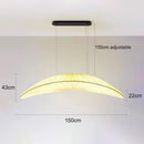 Ljojo LED Pendant Light Modern Stylish Sailboat Chandelier for Home Decoration