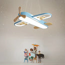 Ljojo Minimalist Wood LED Ceiling Light for Children's Room