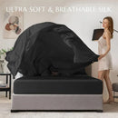 Ljojo 100% Mulberry Silk Flat Bed Sheet - Solid Color Options