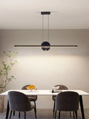 Ljojo LED Chandelier: Stylish Dining Room Lighting for Home, Restaurant, or Hotel