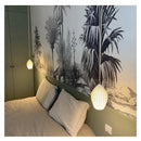 Elegant Ribbed Ceramic Pendant Lights by Ljojo - White Shade