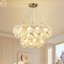 Ljojo Luxury Glass Crystal Chandelier for Living Room, Bedroom, and Study