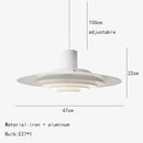 Ljojo LED Pendant Lights: Adjustable, Modern, Nordic Design for Home, Living Room, Kitchen.
