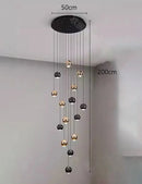 Ljojo LED Pendant Chandeliers for Modern Living and Dining Room Lighting