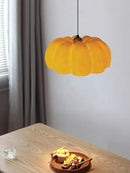 Ljojo Japanese Wabi-sabi Style Pumpkin Led Pendant Lights for Dining Room and Bedroom