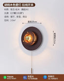 Modern Industrial LED Circle Wall Lamp for Home Decor by Ljojo