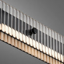 Ljojo Modern Italian LED Pendant Light High-end Liner Design Chandelier Home Decor