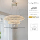 French Style Crystal Chandelier for Modern Luxury Villa Hall - Ljojo