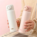 Ljojo 500ML Vacuum Flasks Tumbler, Stainless Steel Thermal Insulated Cup, Hot/Cold Drinkware