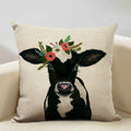 Ljojo Linen Farm Animals Cushion Cover 45x45CM - High-quality Bedroom Decor