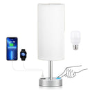 Ljojo LED Table Lamp with USB A+C Fast Charger & Touch Control