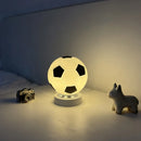 Football Glass Table Lamp LED Bedroom Decor | Ljojo