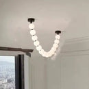 Nordic Style Acrylic Ball LED Pendant Light Chandelier for Home Decor by Ljojo