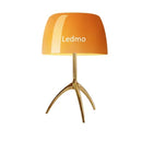 Modern Nordic Glass Desk Lamp Three Legged LED Study Bedroom Living Room - Ljojo