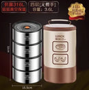 Ljojo 4-Layer Stainless Steel Vacuum Lunch Box & Pot