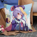 Genshin Impact Anime Pillowcase Cushion Cover 45x45 for Sofa - Ljojo