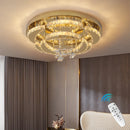 Ljojo Luxury K9 Crystal Chandelier Dimmable Led Ceiling Lamp Modern Living Dining Decor