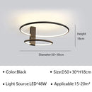 Modern Round LED Ceiling Light for Bedroom Living Room Dining Room by Ljojo