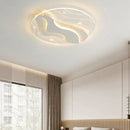 LED Ceiling Light for Bedroom Remote Control Dimmable Romantic Warm White Glow Soundproof Ljojo