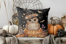 Cozy Halloween Library Pillow Cover for Sofa, Bedroom & Car by Ljojo
