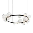 Ljojo Minimalist Glass Ball Pendant Light for Nordic Living Room, Bedroom, and Dining Room