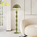 Ljojo Medieval Cream Mushroom Floor Lamp Iron Art LED E27 Modern Light Fixtures