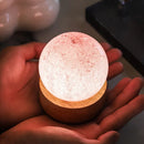 Ljojo 3D Galaxy Crystal Ball Lamp with Planetary Projections USB Night Light