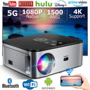 Ljojo™ 4K LED Projector Full HD 1080P Video 8K Home Theater Wifi Portable Proyector
