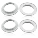 Ljojo 40mm E27 Light Socket Ring Shade Holder for Glass Shade