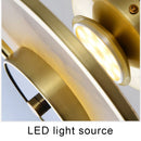 Ljojo Marble LED Wall Lamp: Modern Luxury Indoor Lighting for Living Room & Bedroom