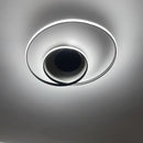 Modern Black LED Ceiling Light for Bedroom Living Room by Ljojo - Minimalist Indoor Lighting Fixtures