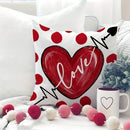 Ljojo Love Bottle Pattern Pillowcase for Home Sofa Decor