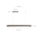 Glass Minimalist Bar Pendant Lamp for a High-end Ambiance by Ljojo