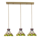 LED Tiffany Hanging Light Chandelier Modern Ceiling Lamp by Ljojo for Home Decoration