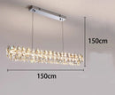 Ljojo LED Crystal Chandelier Ceiling Lamp for Living Room Lighting