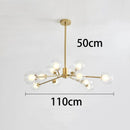 Ljojo LED Pendant Light Chandeliers for Staircase & Living Room, Modern Indoor Hanging Lamps