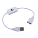 Ljojo LED Strip Lights Dimmer Switch USB Cable - Rotary/Touch Controller