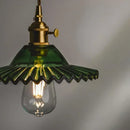 Ljojo Elegant LED Glass Petal Chandelier - Stylish Nordic Retro Lighting